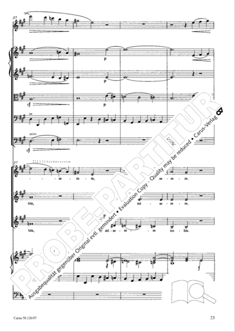 Mass in A major Mass in A major SSA scores gallery preview page 36