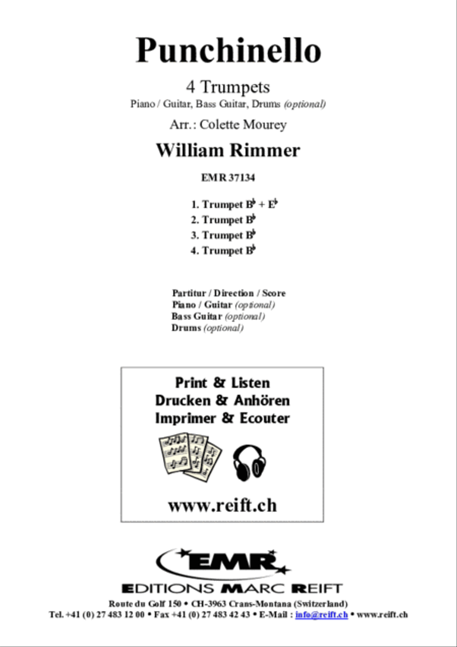 Punchinello Trumpet scores gallery preview page 2
