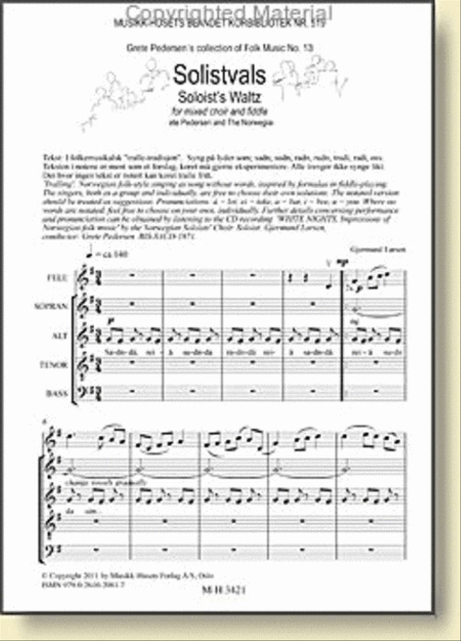 Solistvals Mixed Choir scores gallery preview page 2