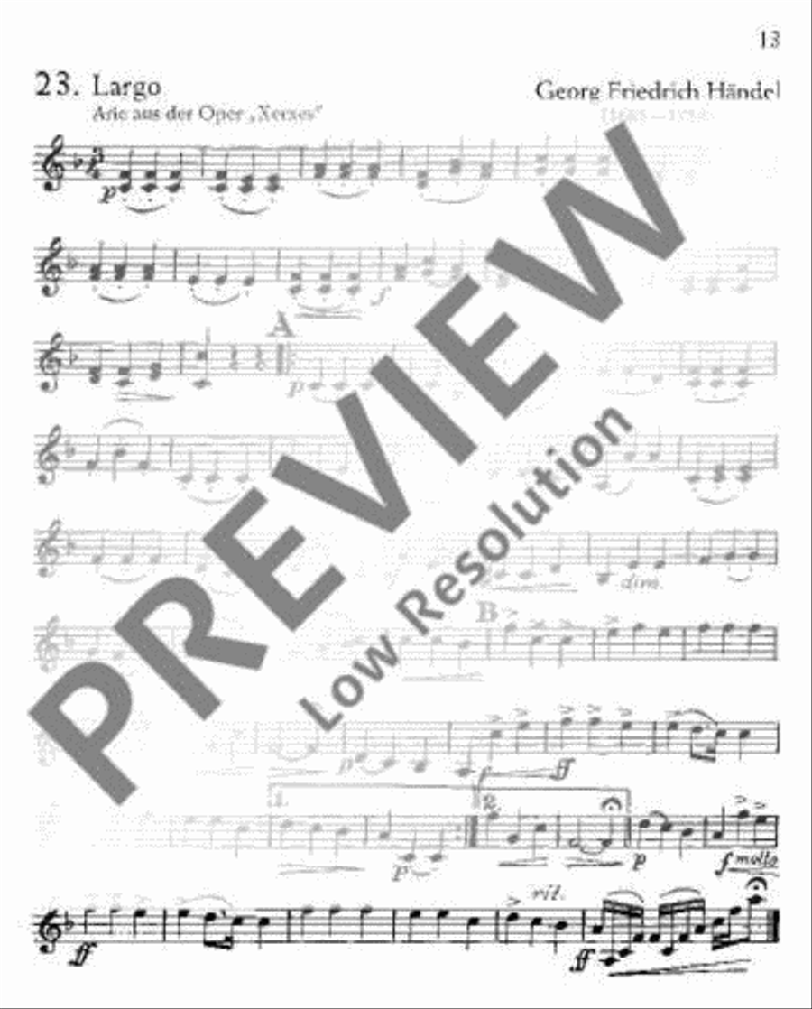 Für Feiern und Feste Für Feiern und Feste Clarinet scores gallery preview page 14