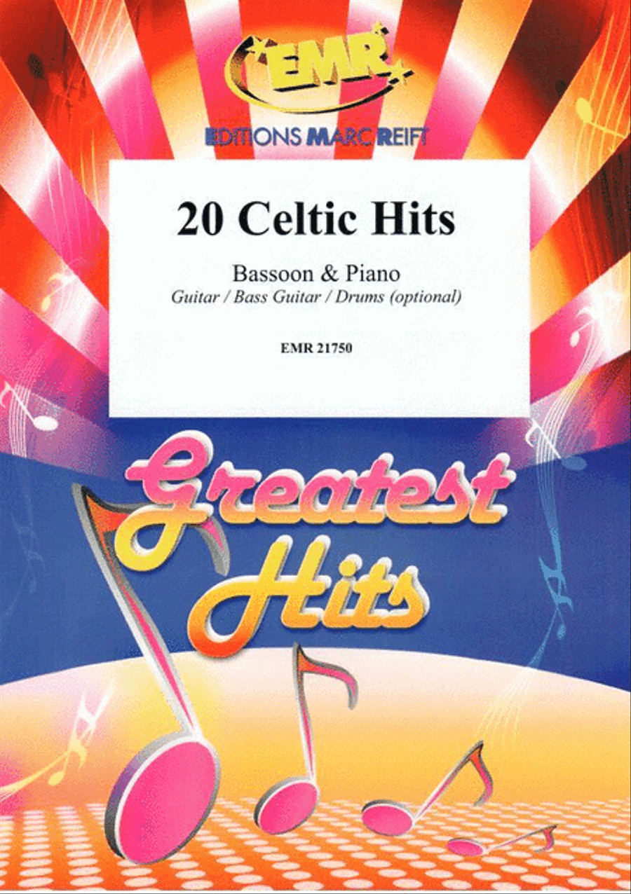 20 Celtic Hits Bassoon Solo scores gallery preview page 1