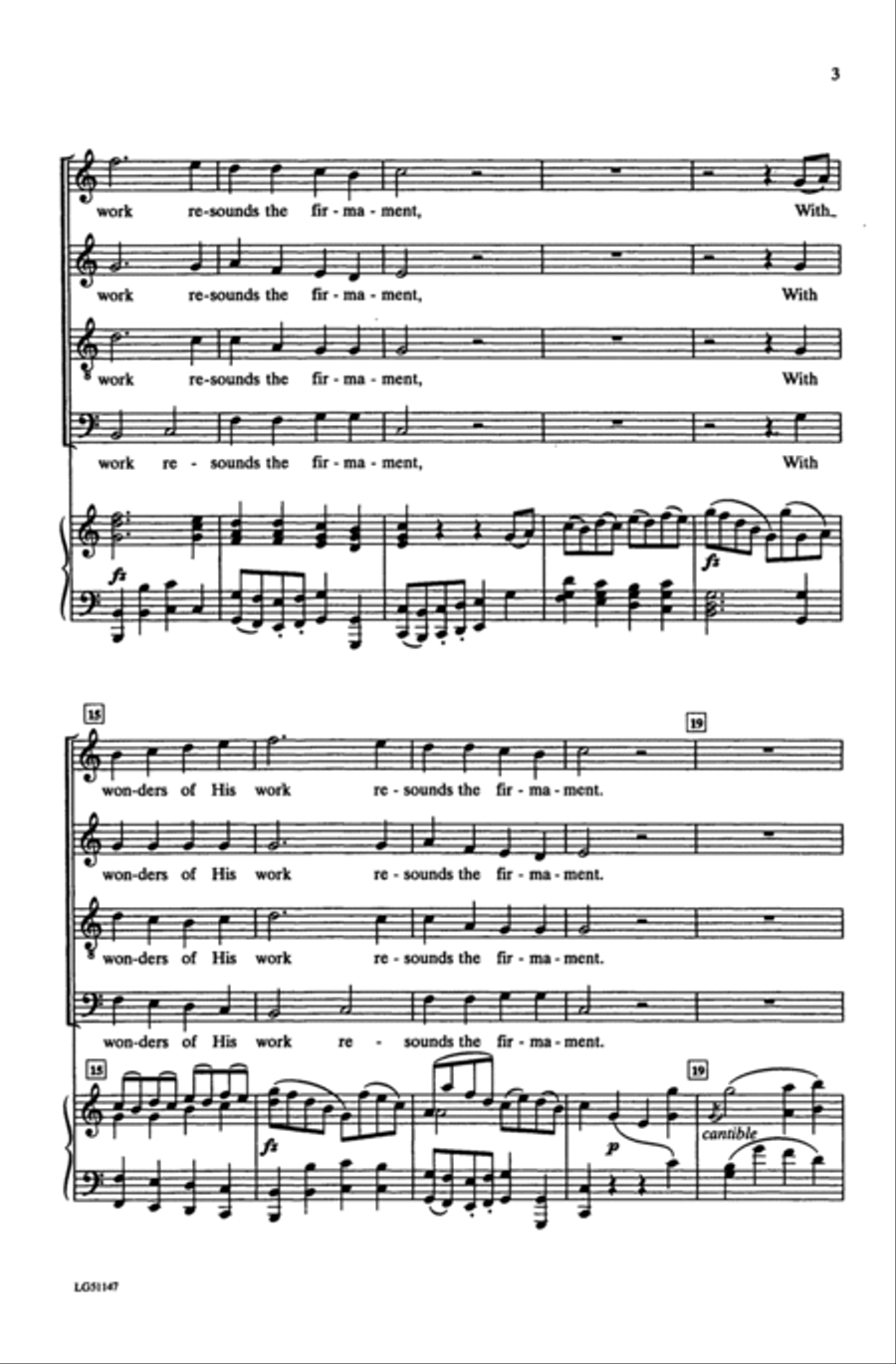 The Heavens Are Telling The Heavens Are Telling 4-Part scores gallery preview page 22