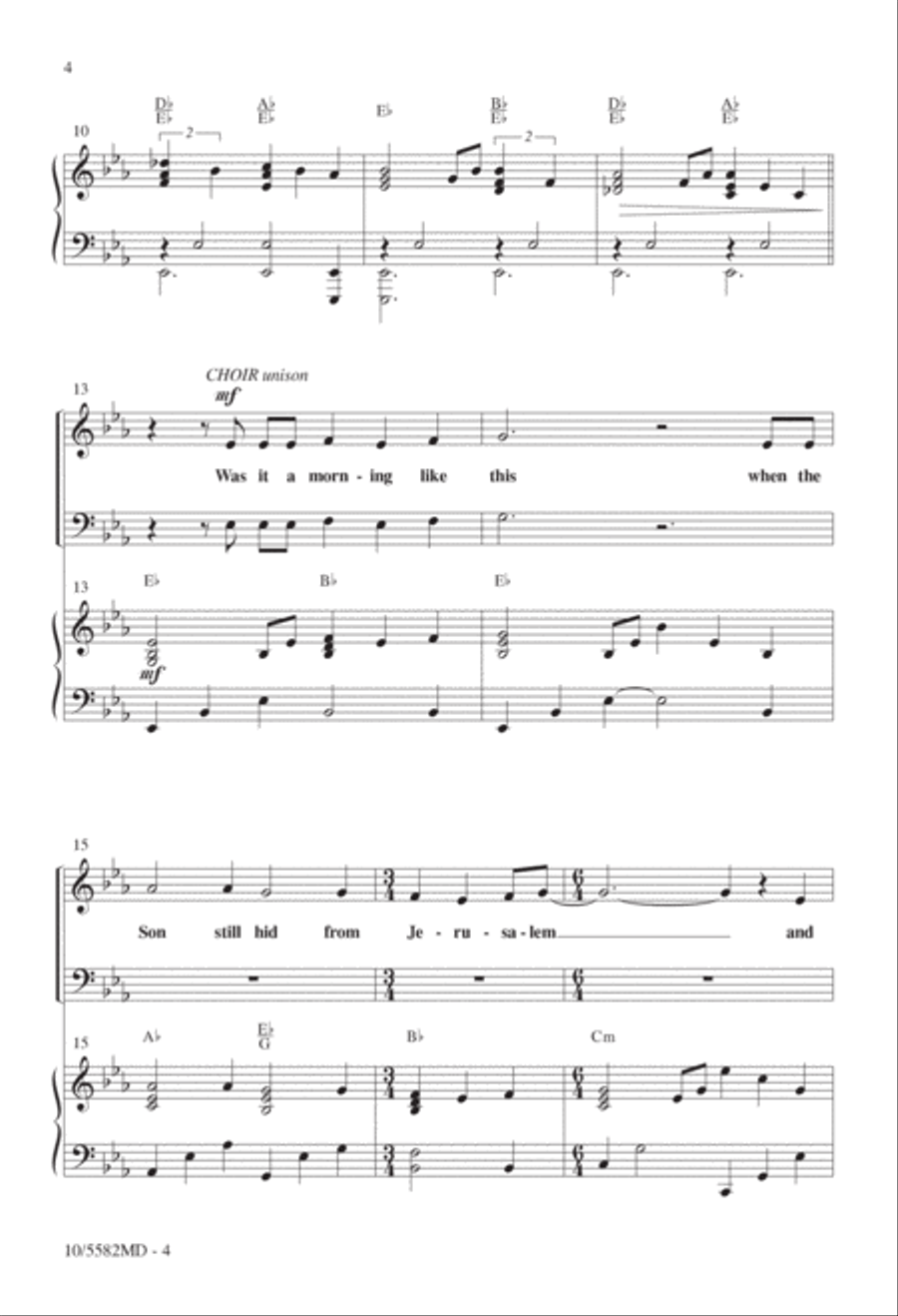 A Morning Like This A Morning Like This 4-Part scores gallery preview page 3
