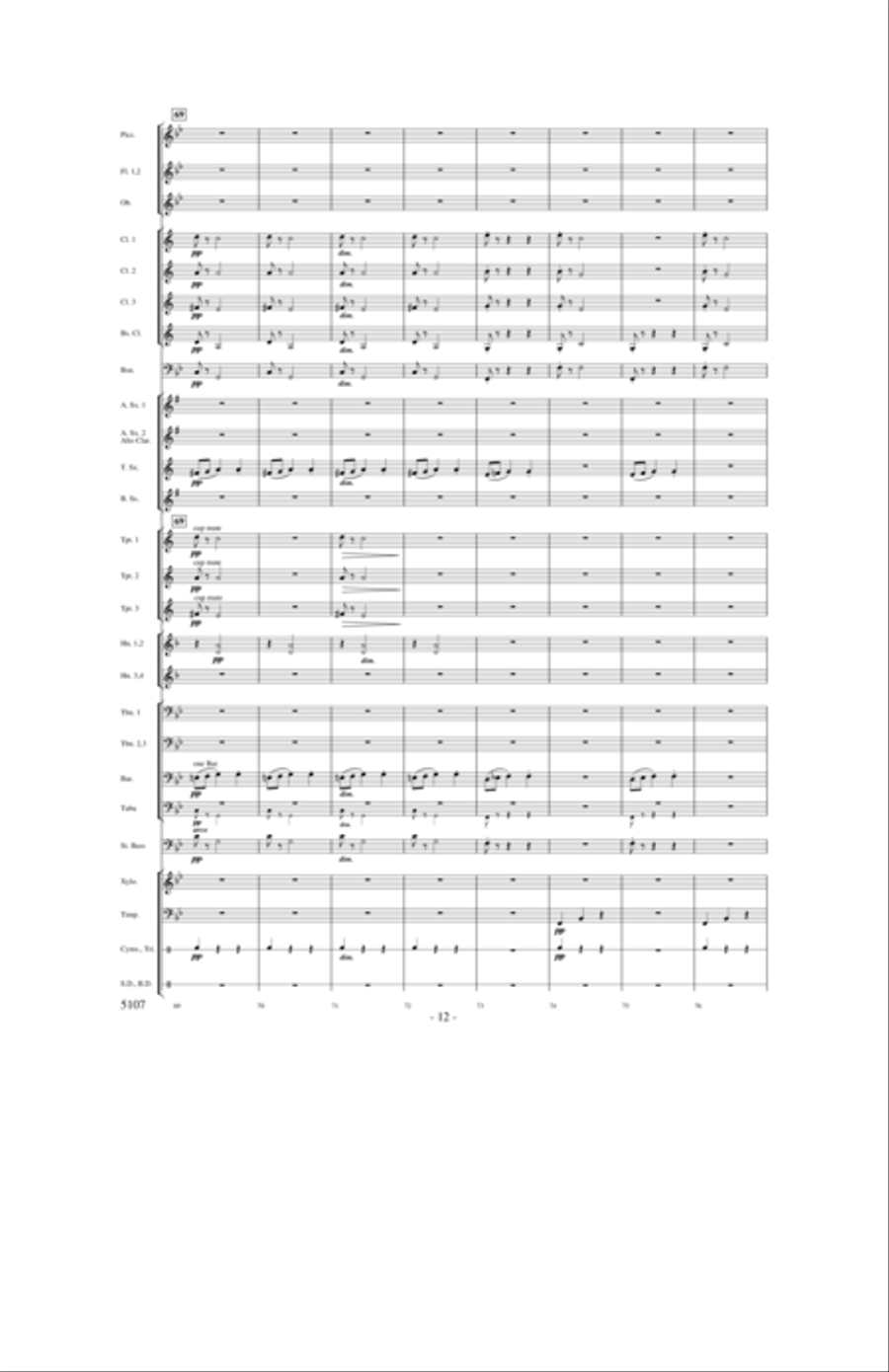 Slavonic Dance No. 1 Slavonic Dance No. 1 Concert Band scores gallery preview page 11