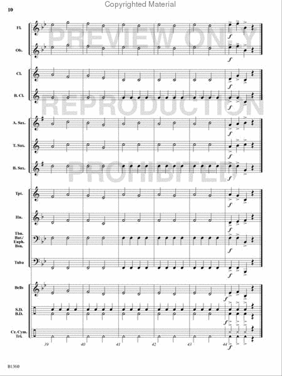 The Nutcracker Concert Band scores gallery preview page 9