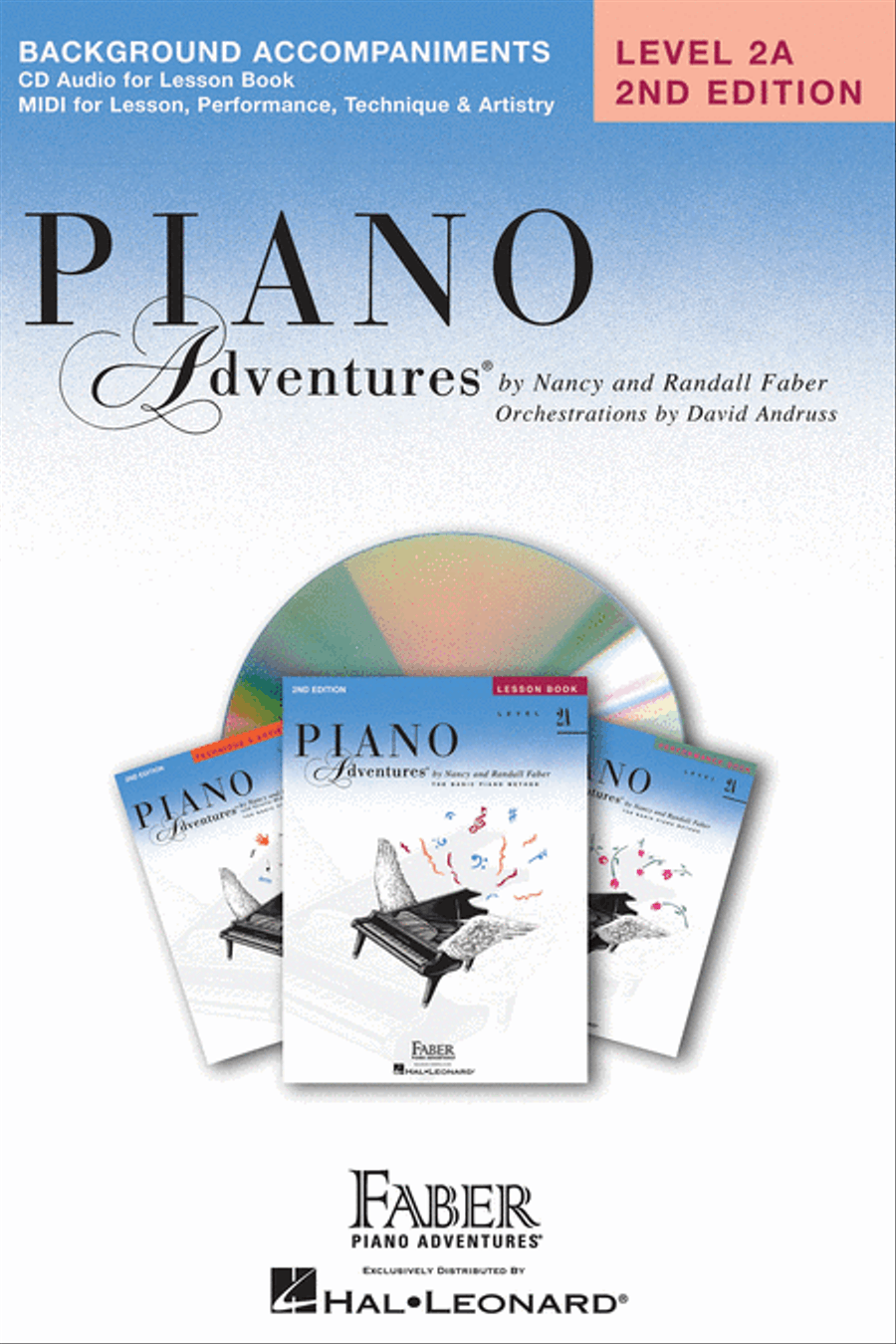 Piano Adventures Level 2A - Lesson Book CD image number null