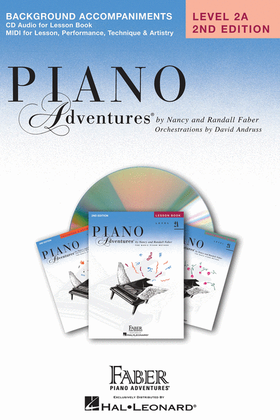 Book cover for Piano Adventures Level 2A - Lesson Book CD