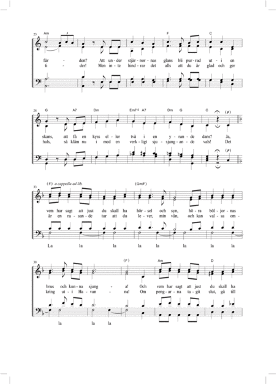 Så länge skutan kan gå 4-Part scores gallery preview page 2