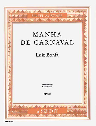 Book cover for Manha de Carnaval