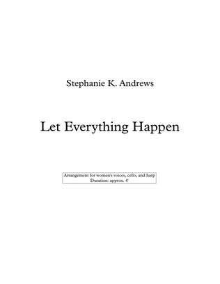 Let Everything Happen