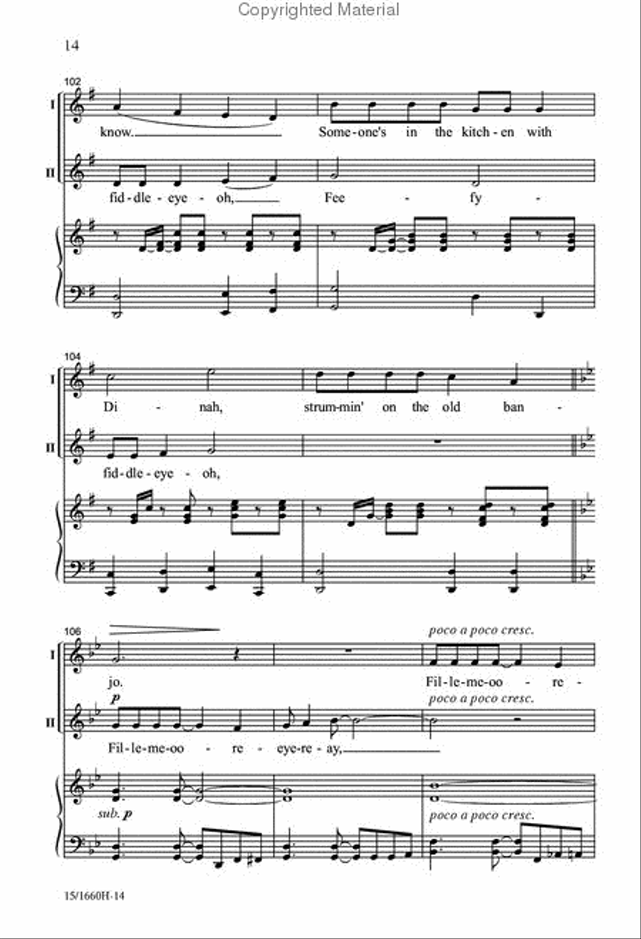 On the Railroad 3-Part scores gallery preview page 14