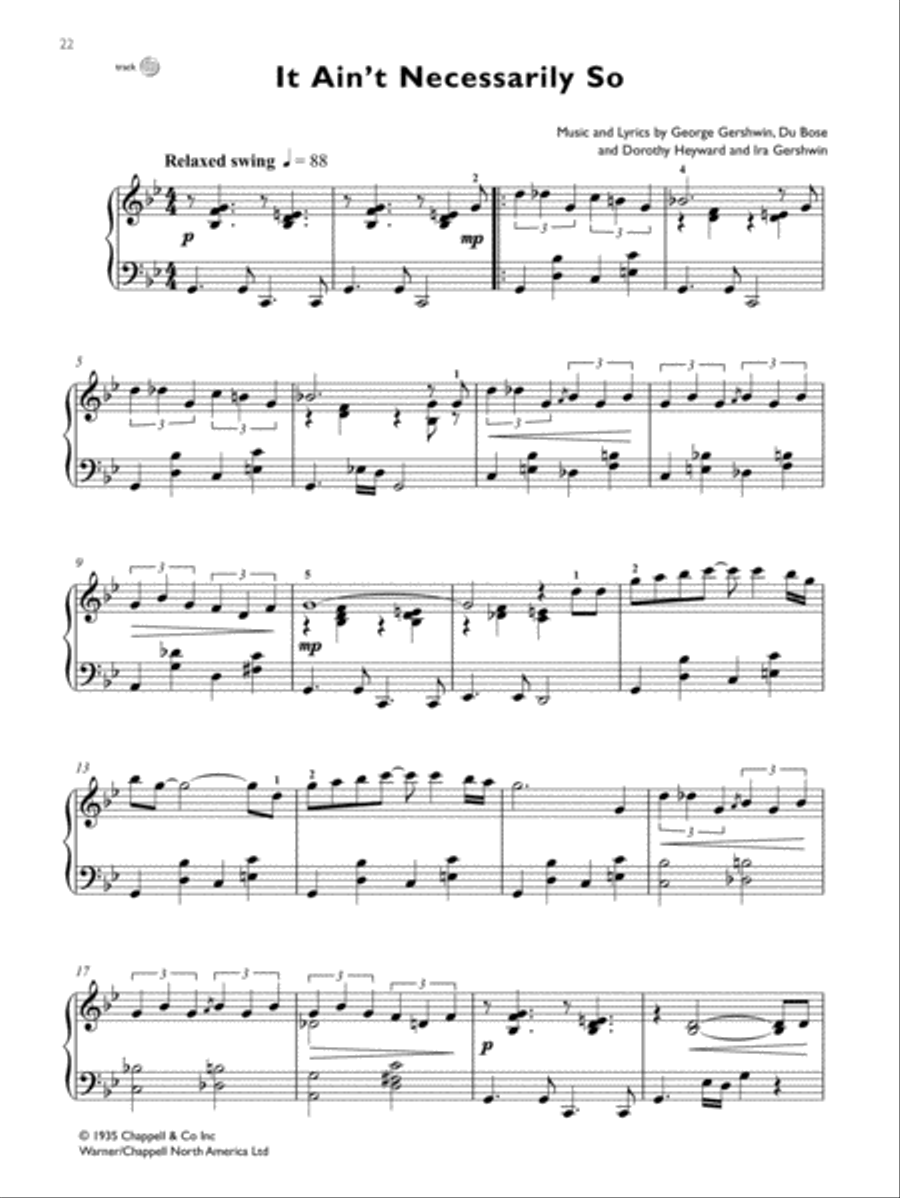 Jazzin' About Standards -- Favorite Jazz Standards for Piano / Keyboard Piano Solo scores gallery preview page 2
