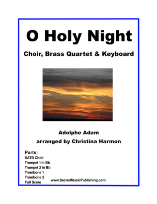 O Holy Night - Choir, Brass Quartet, and Keyboard