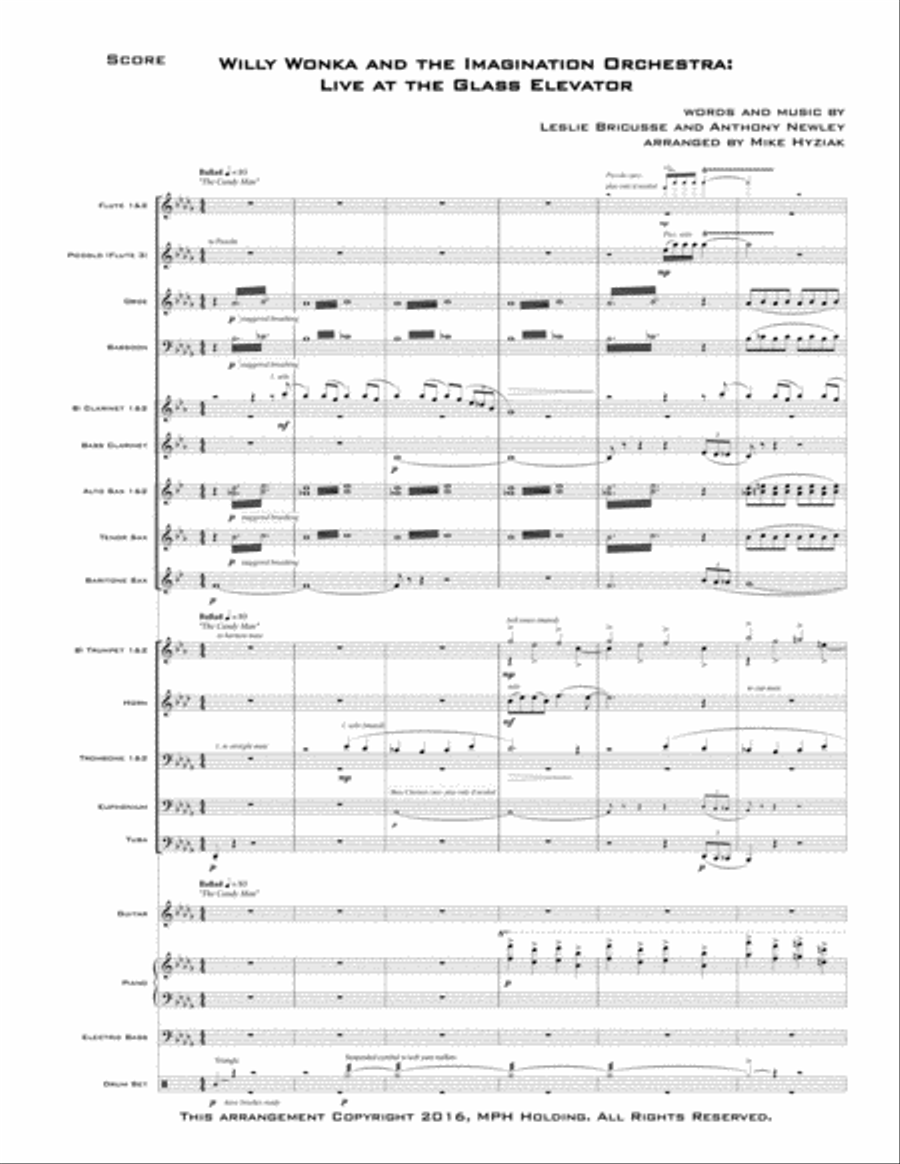 The Candy Man Bassoon scores gallery preview page 1