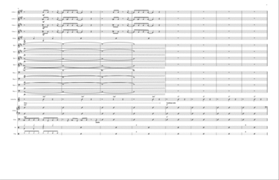 Also Sprach Zarathusta Tenor Saxophone scores gallery preview page 4