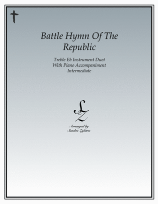 Battle Hymn of the Republic (treble Eb instrument duet)
