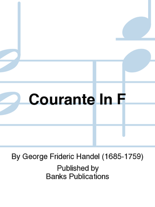 Courante In F