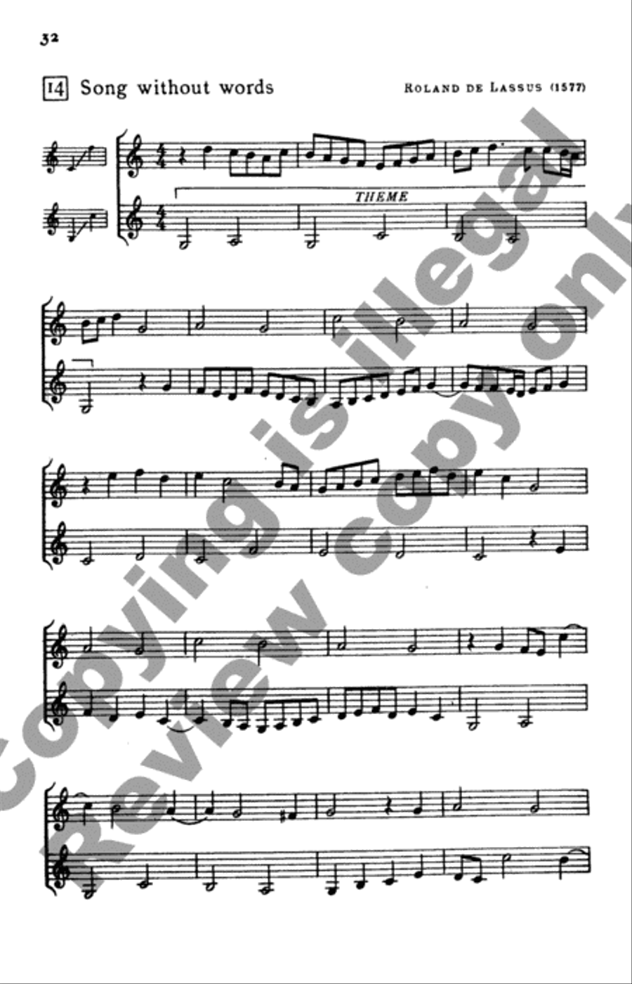 Invitation to Madrigals, Book 4 TB scores gallery preview page 21