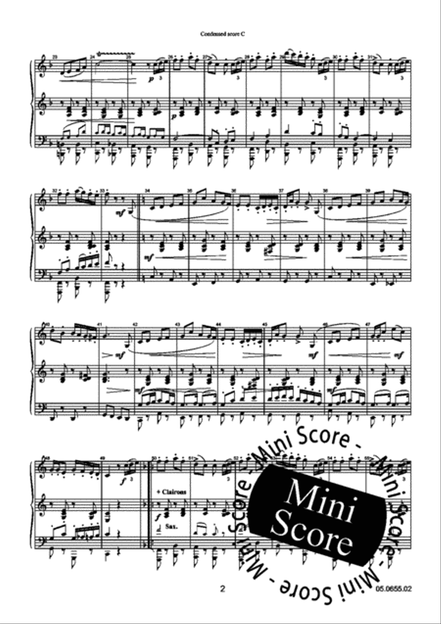 Belgische Parachutisten Concert Band scores gallery preview page 22