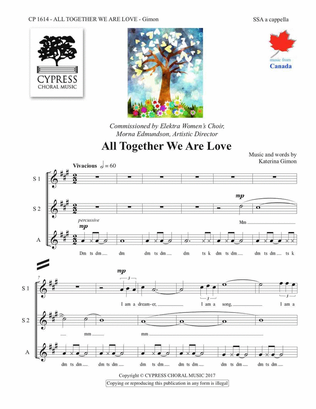 Book cover for All Together We Are Love