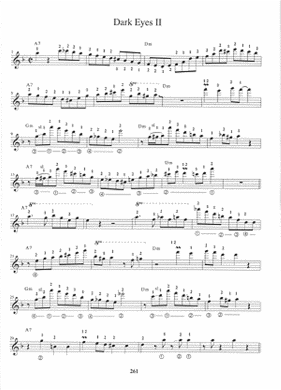 Music of Django Reinhardt Electric Guitar scores gallery preview page 3