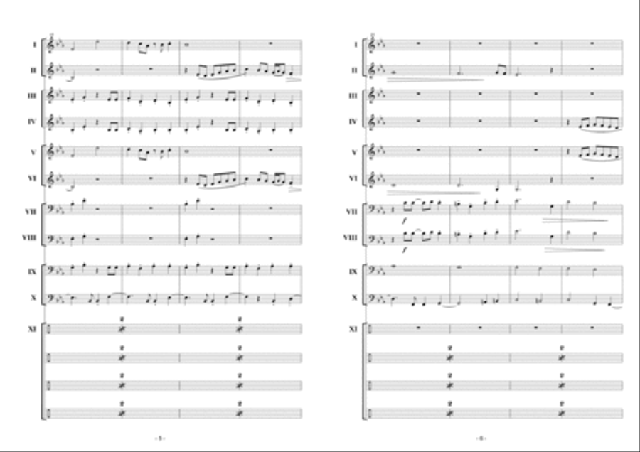 Make your move Concert Band scores gallery preview page 4