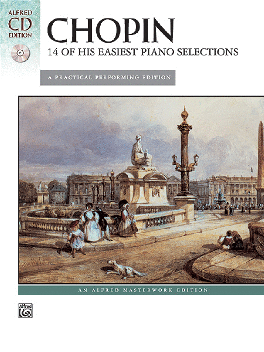 Chopin -- 14 of His Easiest Piano Selections Piano Solo scores gallery preview page 1