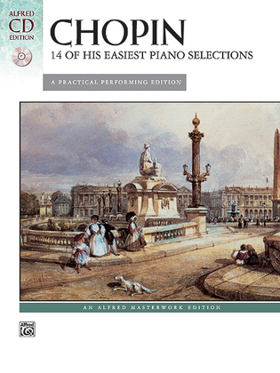 Book cover for Chopin -- 14 of His Easiest Piano Selections