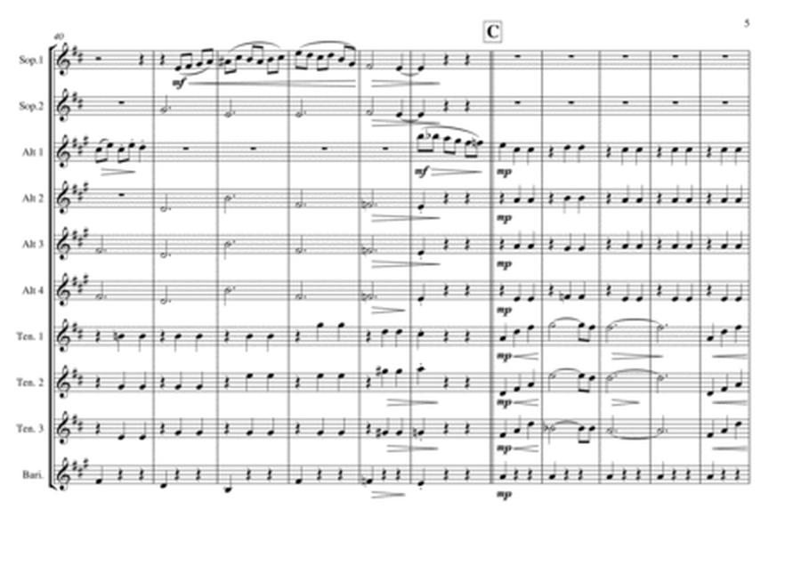 Flower Waltz, score from the Nutcracker
