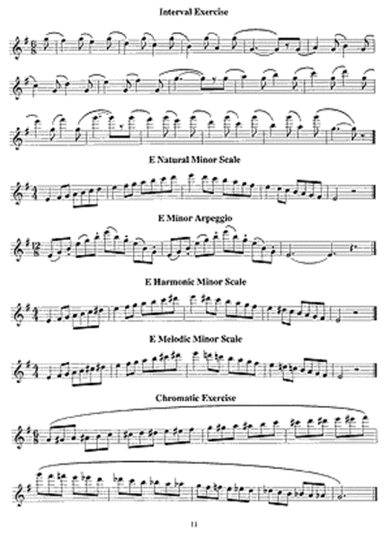Indispensable Scales, Exercises & Etudes for the Developing Flutist