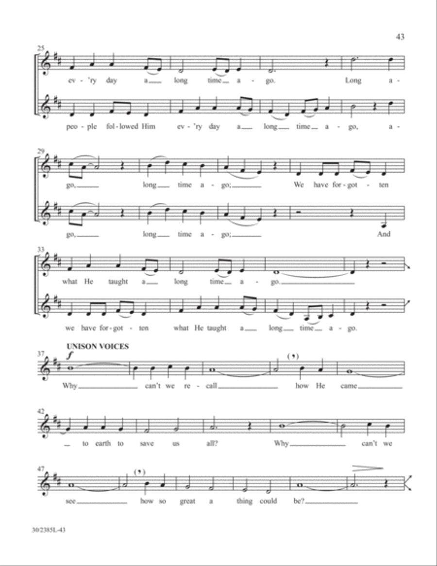 Simply Natalie Sleeth Unison Choir scores gallery preview page 44