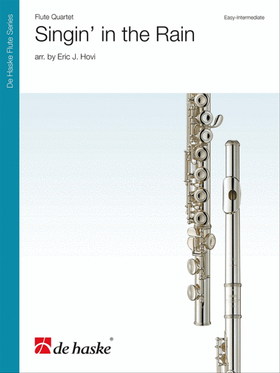 Singin' in the Rain Flute Quartet scores gallery preview page 1