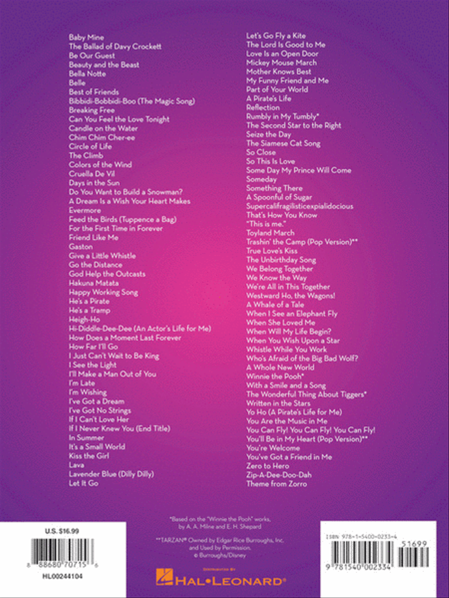 101 Disney Songs Flute Solo scores gallery preview page 6
