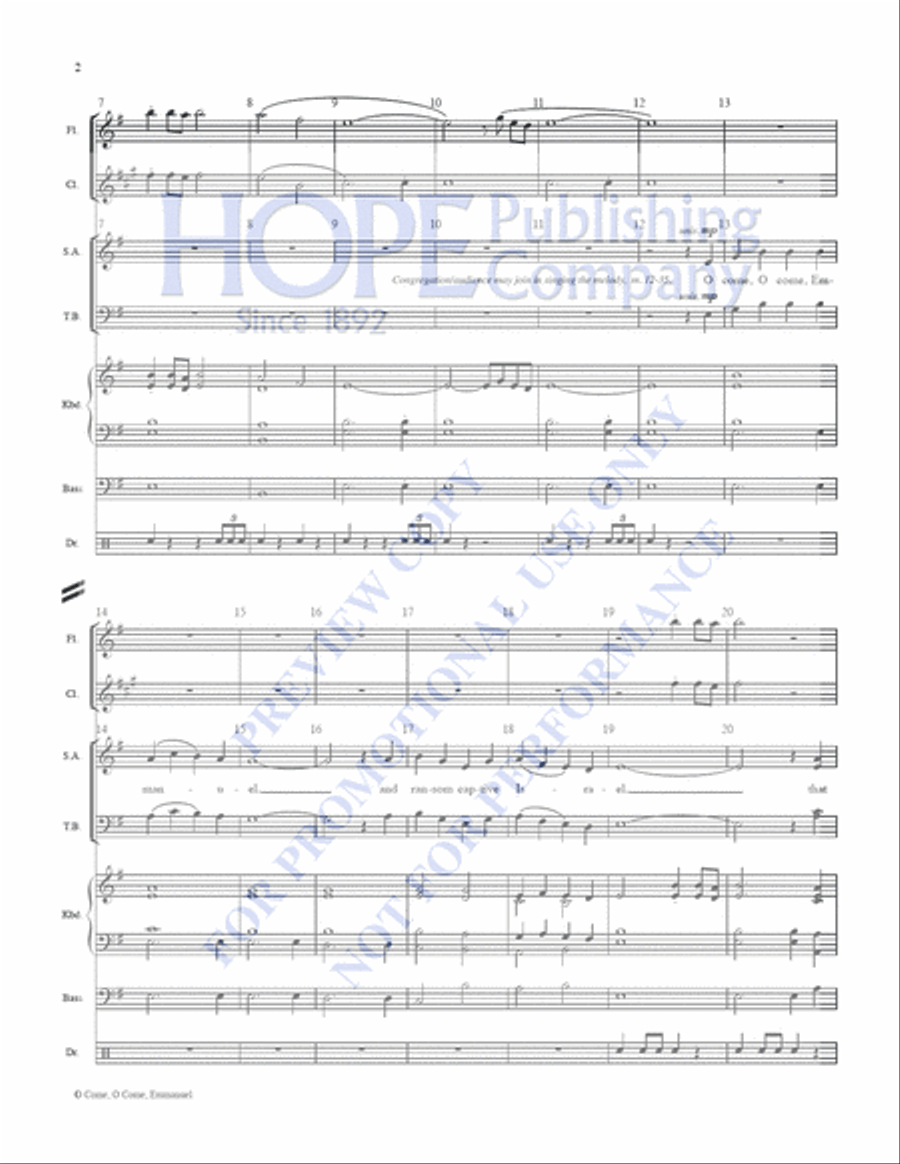 Joy to the World: A Celebration of Carols Clarinet scores gallery preview page 17