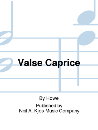 Book cover for Valse Caprice