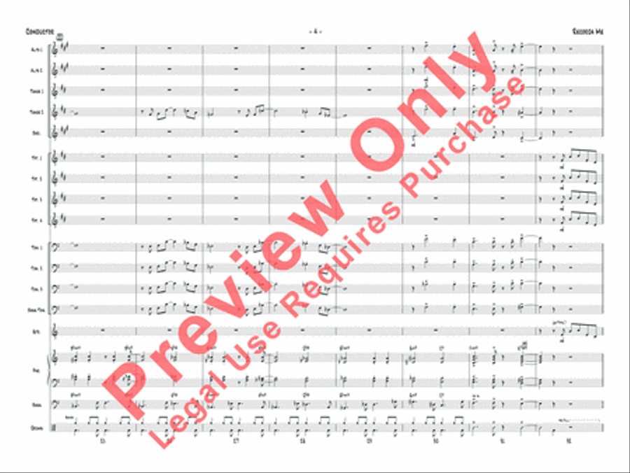 Recorda me Jazz Ensemble scores gallery preview page 5