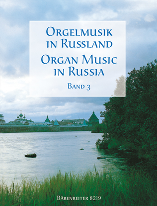 Book cover for Orgelmusik in Russland, Band 3