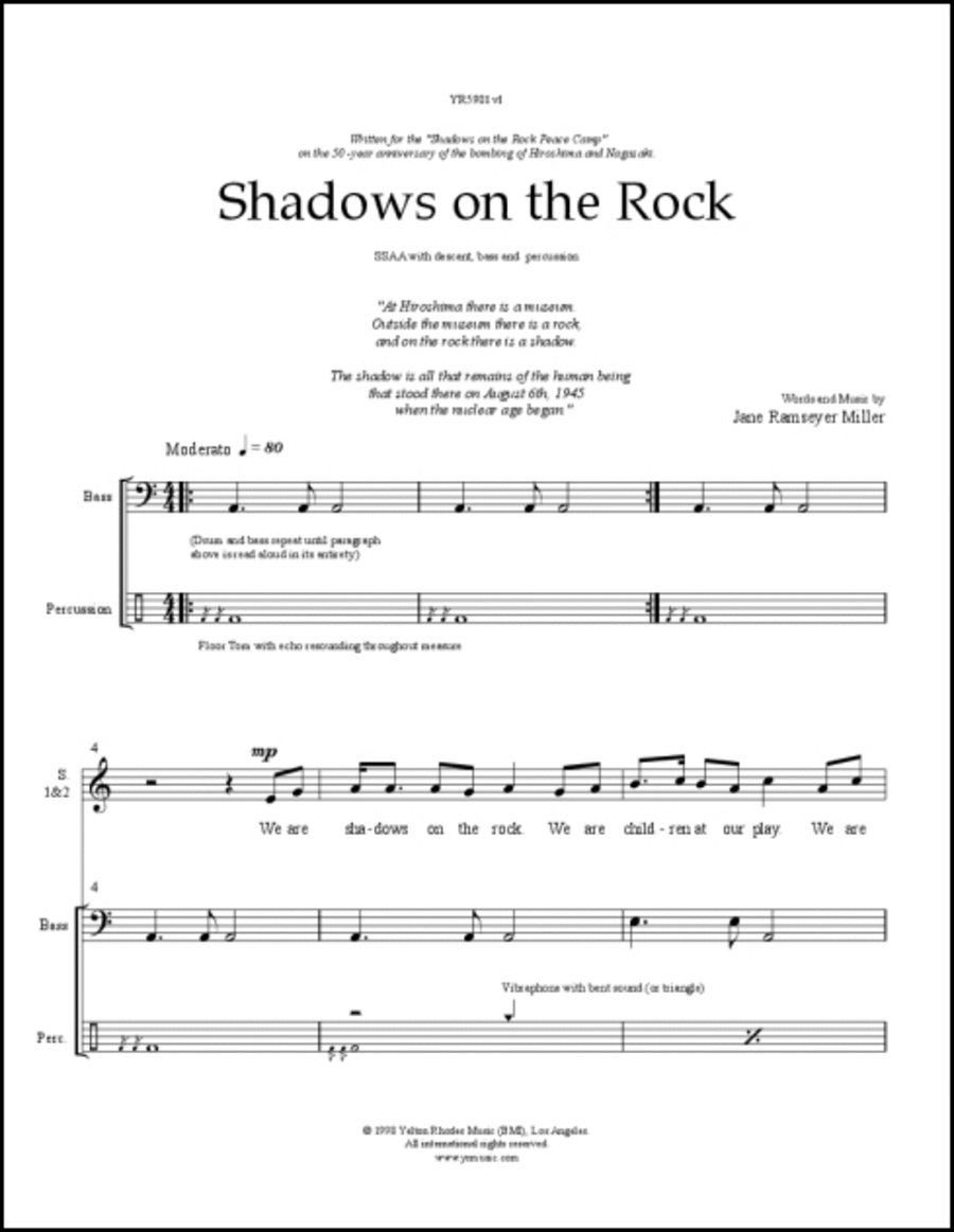 Shadows on the Rock