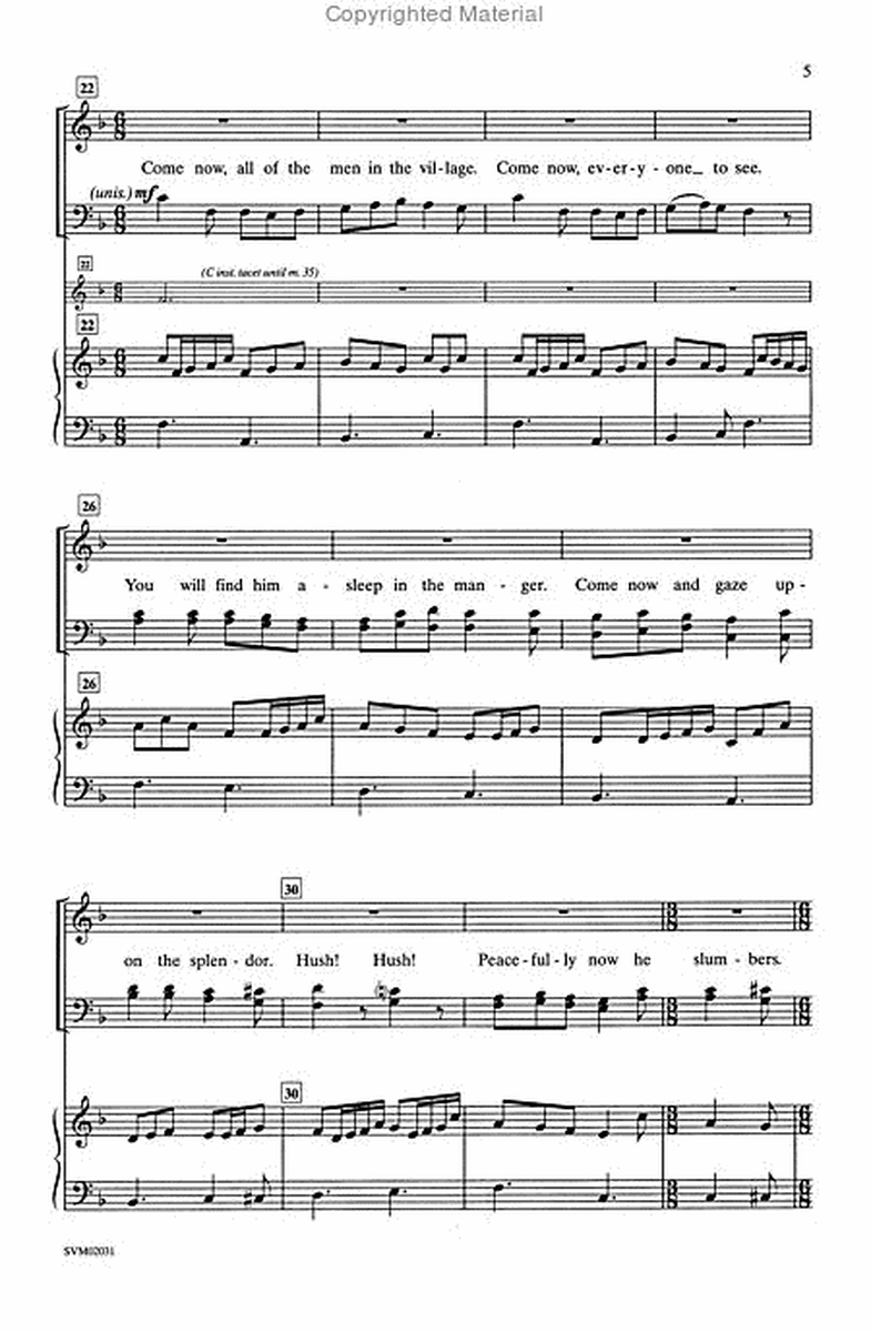 Bring A Torch Jeannette Isabella - SATB image number null