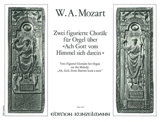 2 figurated chorales on 'Ach Gott vom Himmel sieh darein' (Oh God, look down from Heaven)