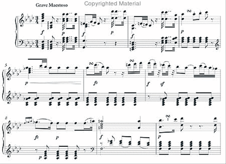 Grand sonate charactéristique Piano Solo scores gallery preview page 2
