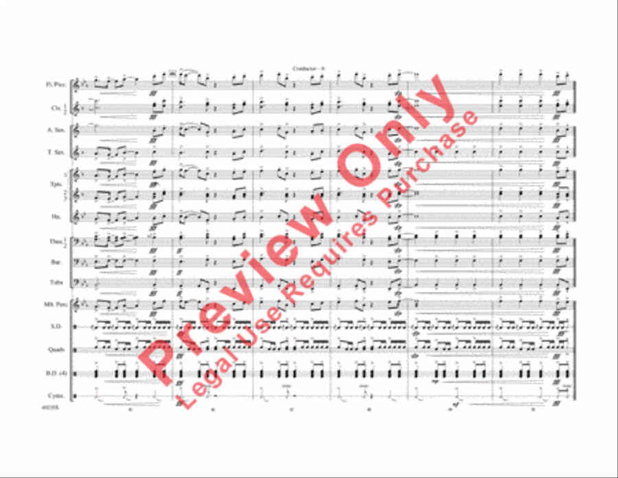 Some Nights Marching Band scores gallery preview page 9