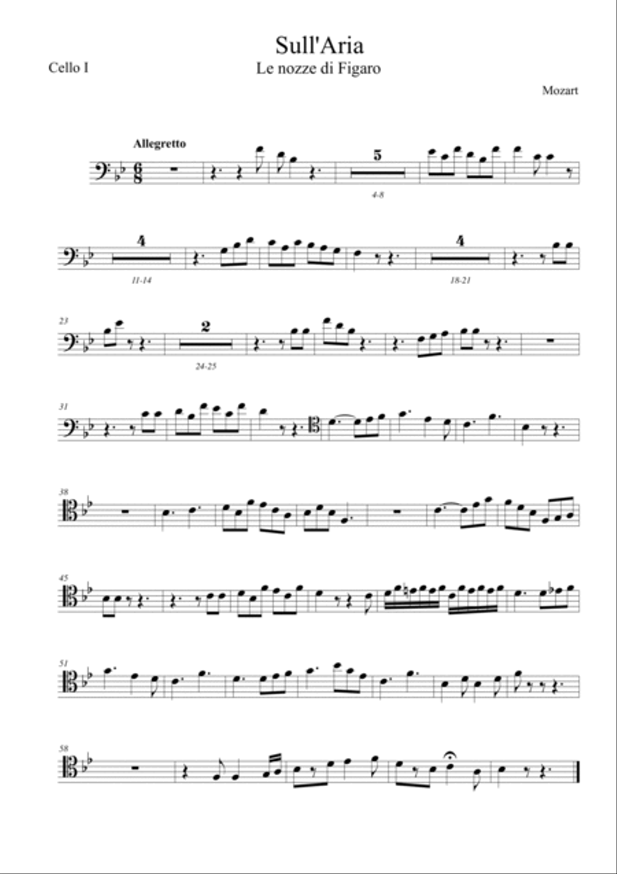 Sull'aria Sull'aria Piano Trio scores gallery preview page 5
