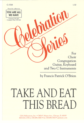 Book cover for Take and Eat This Bread