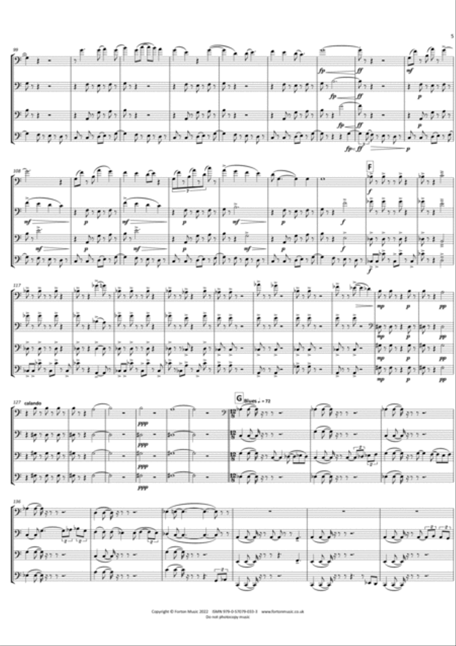 Swing, Blues and Boogie Swing, Blues and Boogie Bassoon scores gallery preview page 5