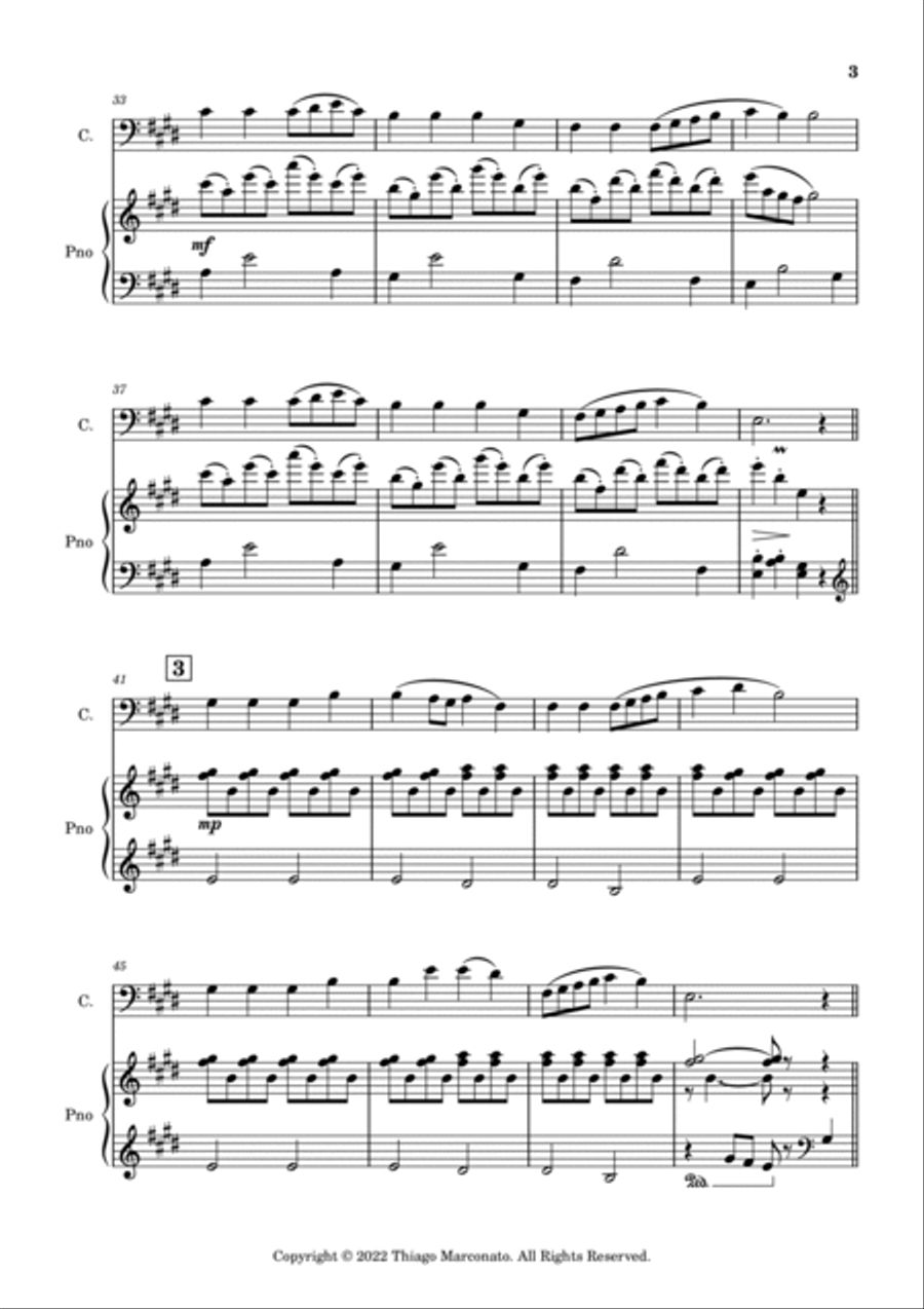 Always Cheerful Always Cheerful Piano scores gallery preview page 3