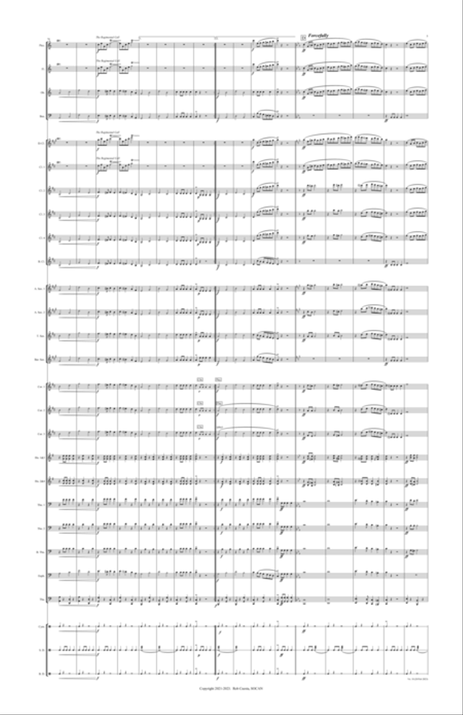 Denison's Troop Denison's Troop Concert Band scores gallery preview page 5