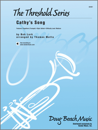 Cathy's Song (Full Score)