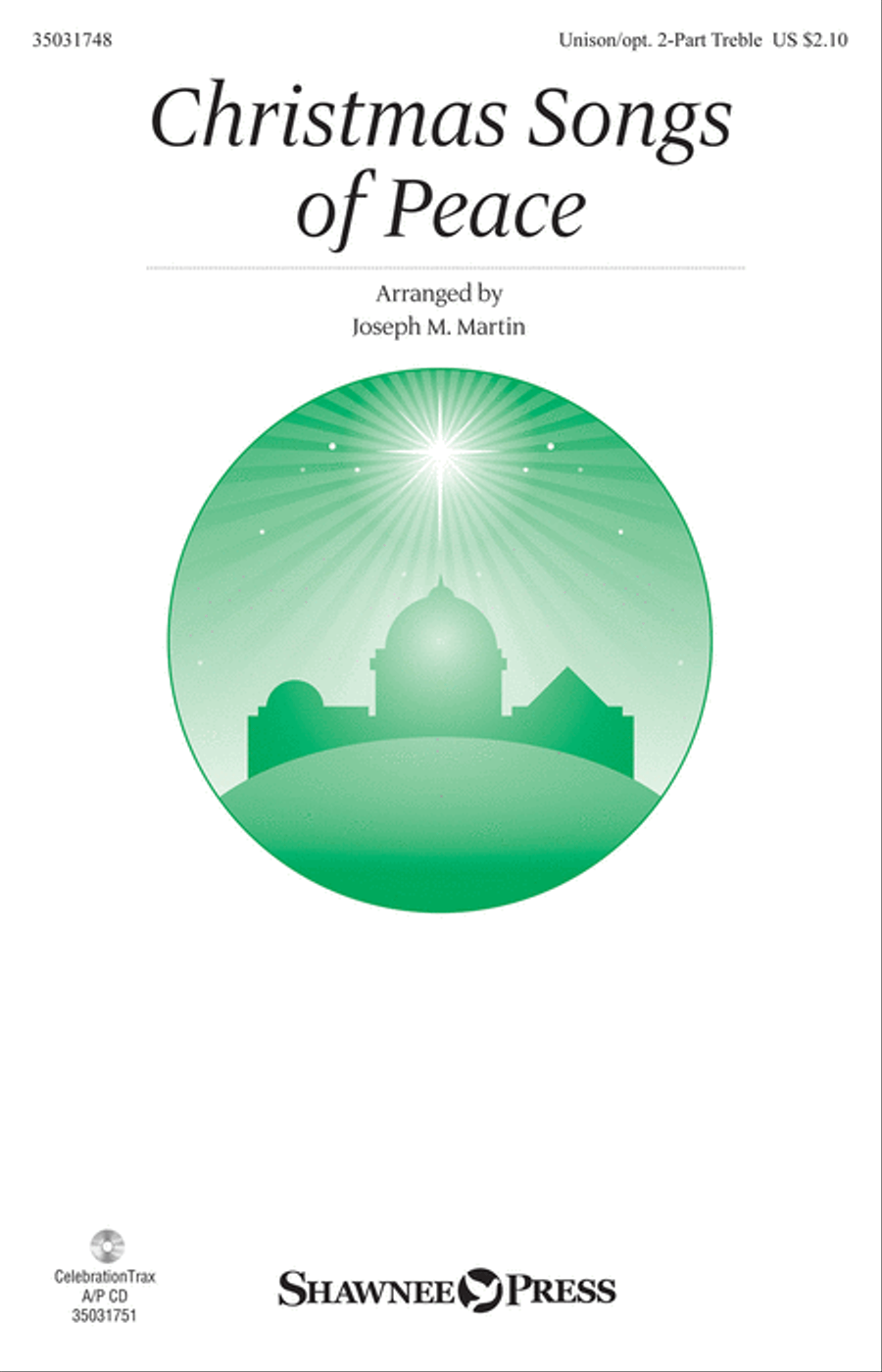 Christmas Songs of Peace Unison Choir scores gallery preview page 1