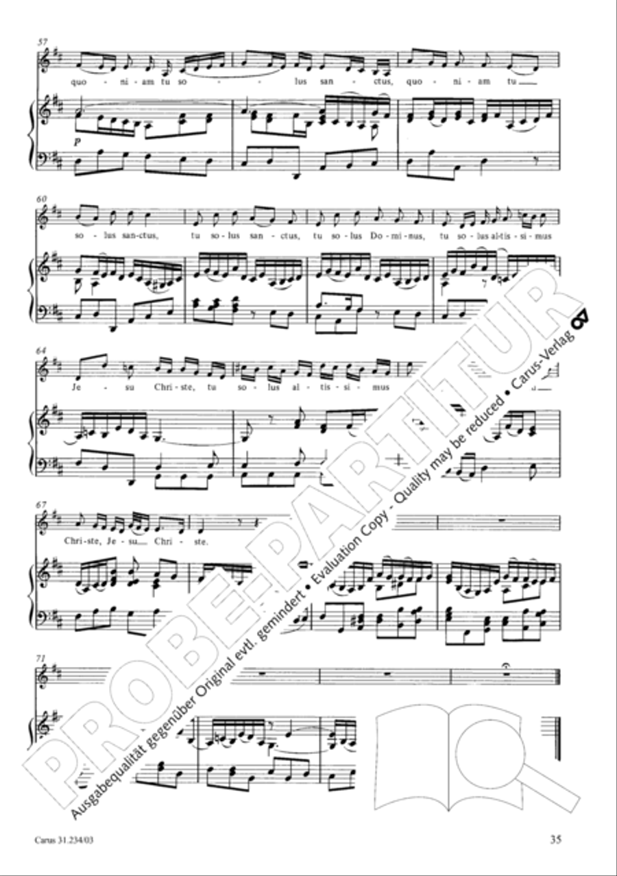 Mass in A major Mass in A major 4-Part scores gallery preview page 38